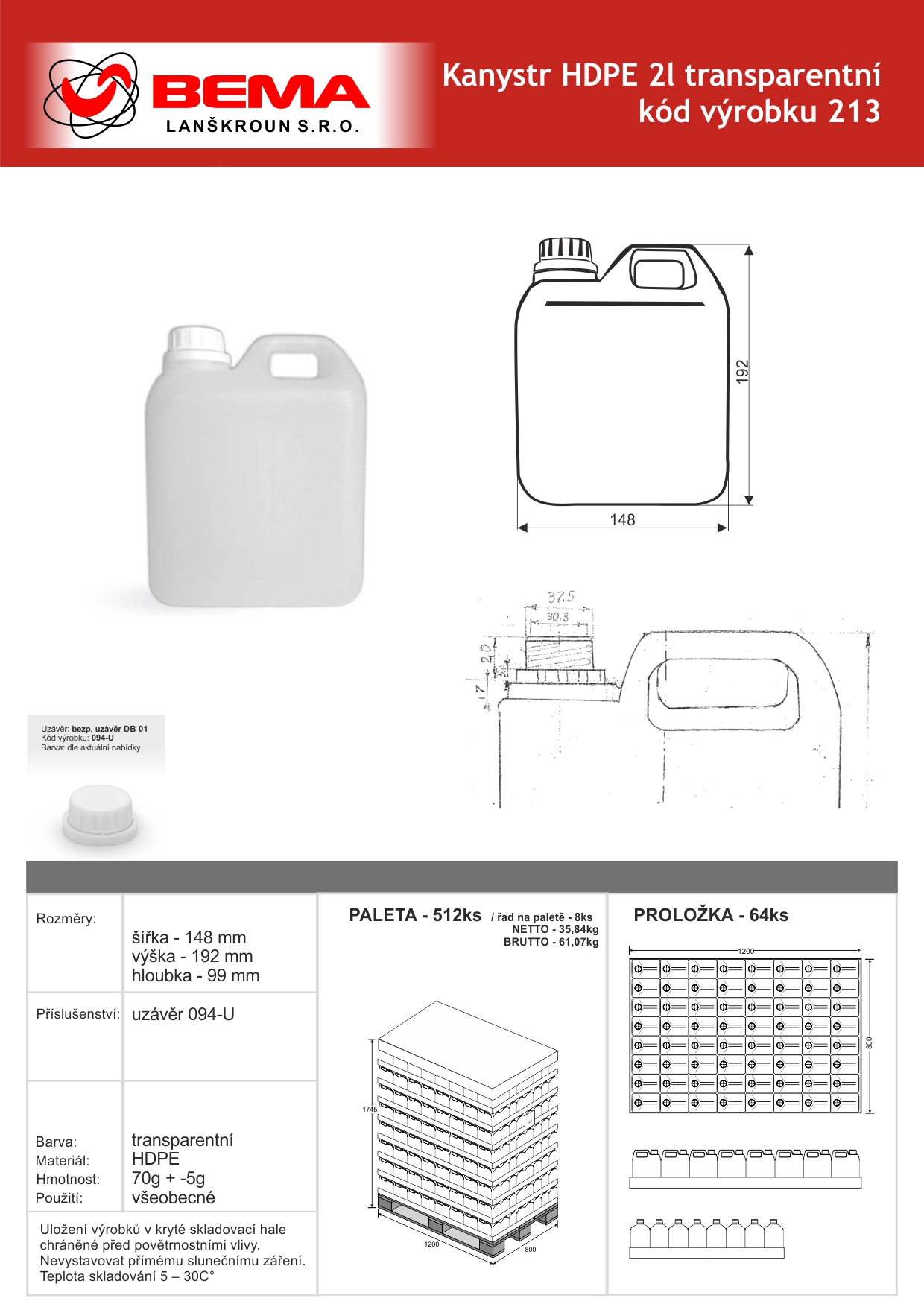 kanystr HDPE 2l transp 22-07-2025